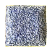 terrafirma ceramics 13 sq braid cobalt