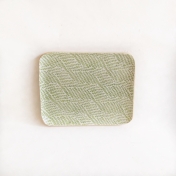 Tidbit Tray Braid Citrus overhead