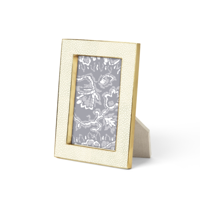 aerin cream shagreen frame
