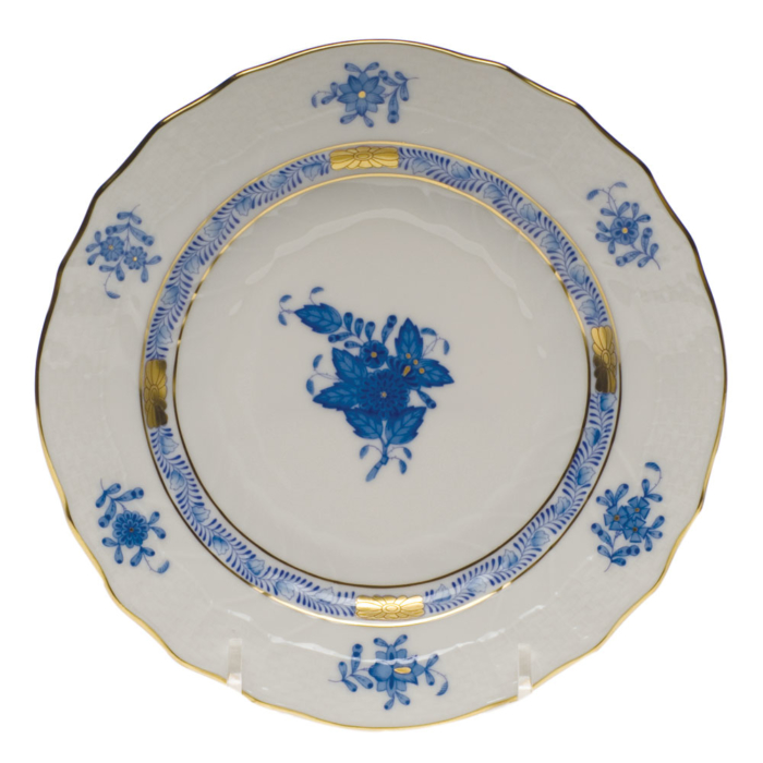 Chinese Bouquet Blue Bread & Butter Plate  6"D