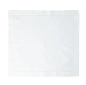 Boutro White dinner napkin set of 4 white hemstitch
