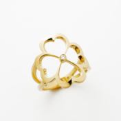 Gold Clover Ring