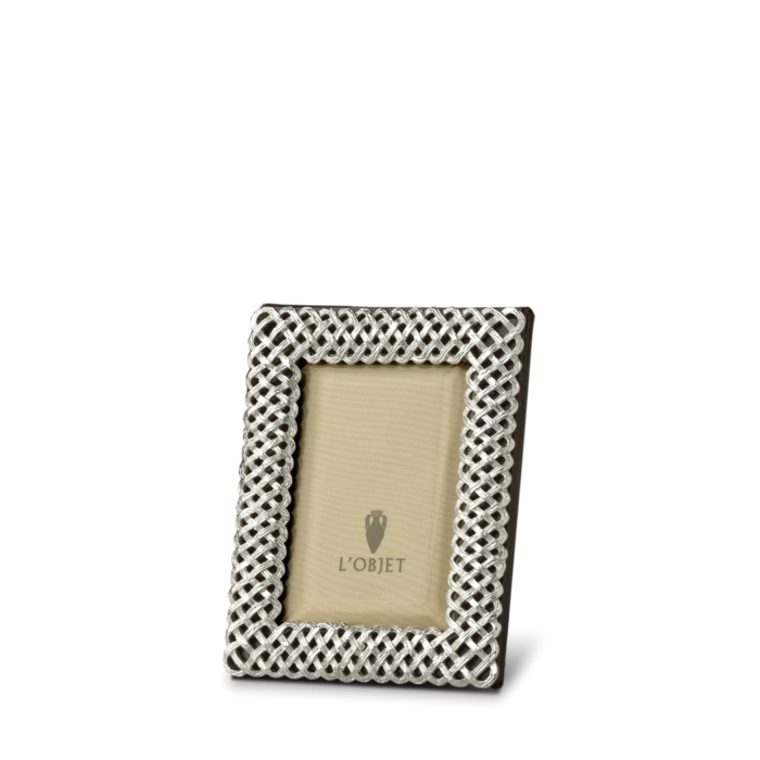 L'Objet Platinum Braid Frame