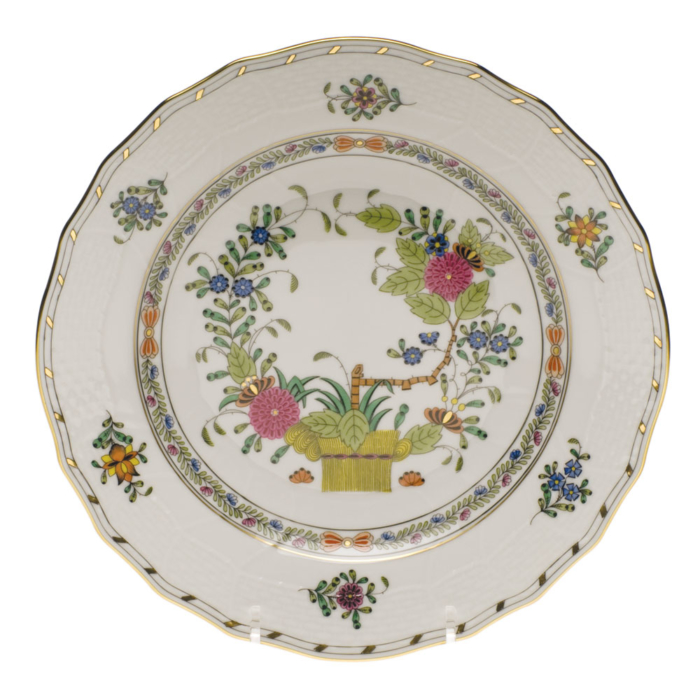 Indian Basket Dessert Plate  8.25"D