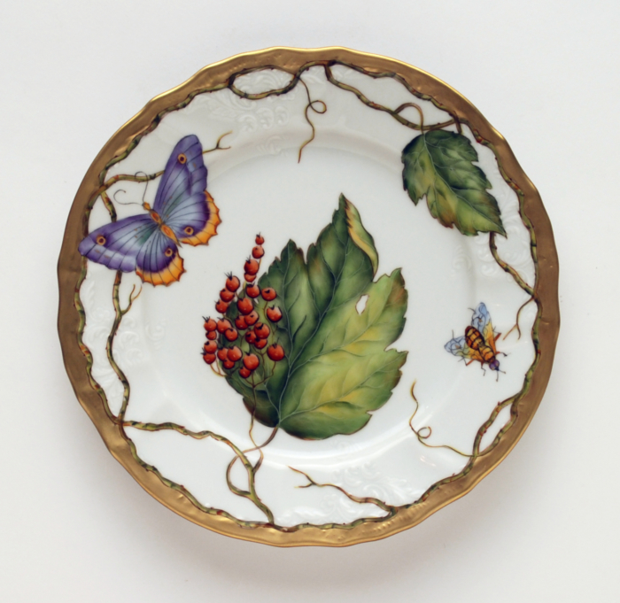 Wildberry Red Wildberry Red Salad Plate