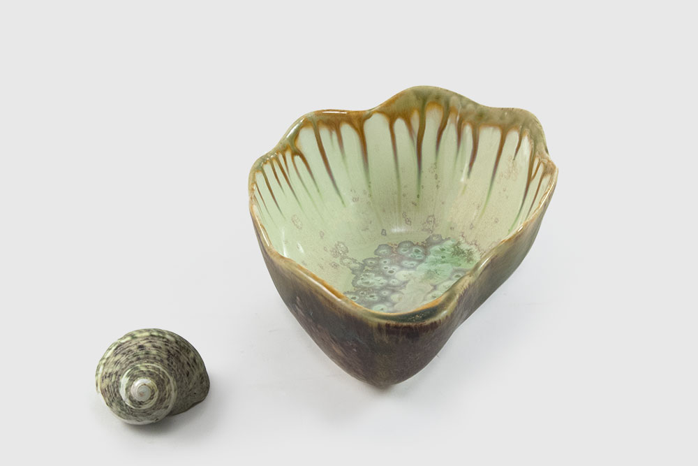 Small Nesting Bowl Mint Tortoise Small Nesting Bowl Mint Tortoise