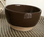 Terrafirma Ceramics Medium Dip Bowl Chesnut