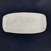Terrafirma Ceramics Samll Oblong Tray Braid Opal