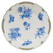 Fortuna Blue Dinner Plate 10.5"D