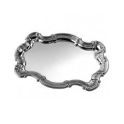pewter chippendale tray