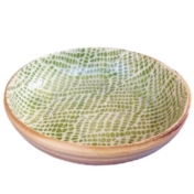 Terrafirma medium serv bowl braid citrus