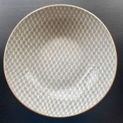 Medium Serving Bowl Dot Opal